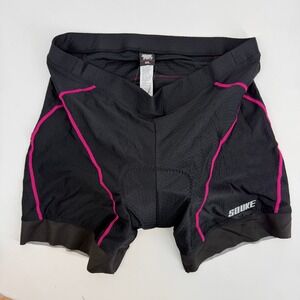 Souke Sports PS6013 Womens Cycling Shorts Black‎ Rose Pink 4D Padded 4XL NEW